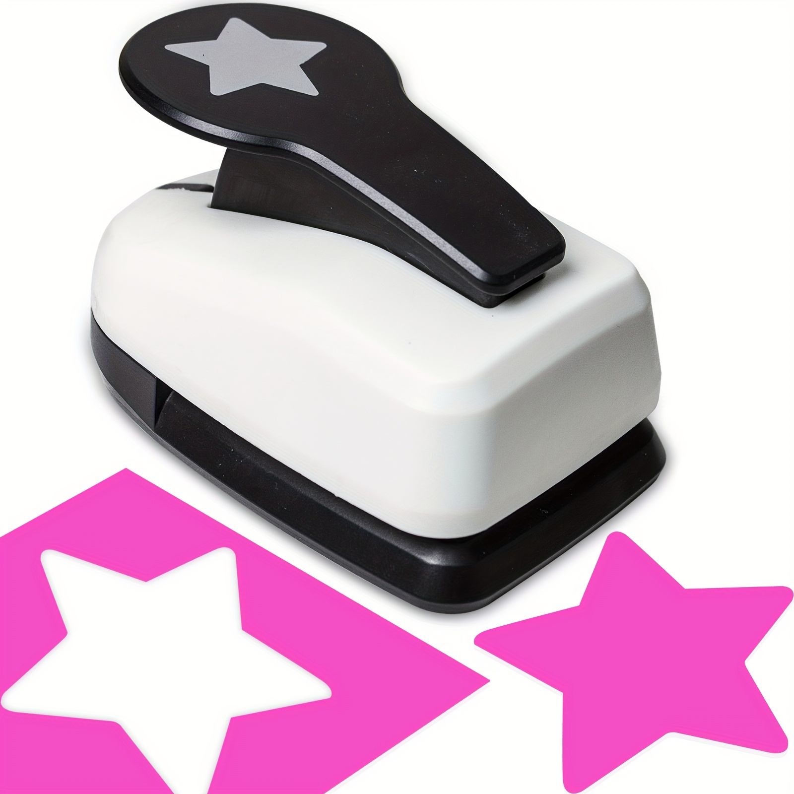 

Star Paper Hole Punches Puncher For Paper Crafts For Crafting Shapes Large, Paper Hole Cutter Punches Crafting Shapes Hole Paper Puncher Star Punches For Card Making And Scrapbooking For Journals