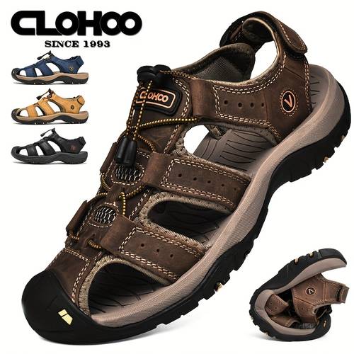 brand outdoor casual sports with cowhide upper and rubber sole soft bottom and soft comfortable and breathable mens