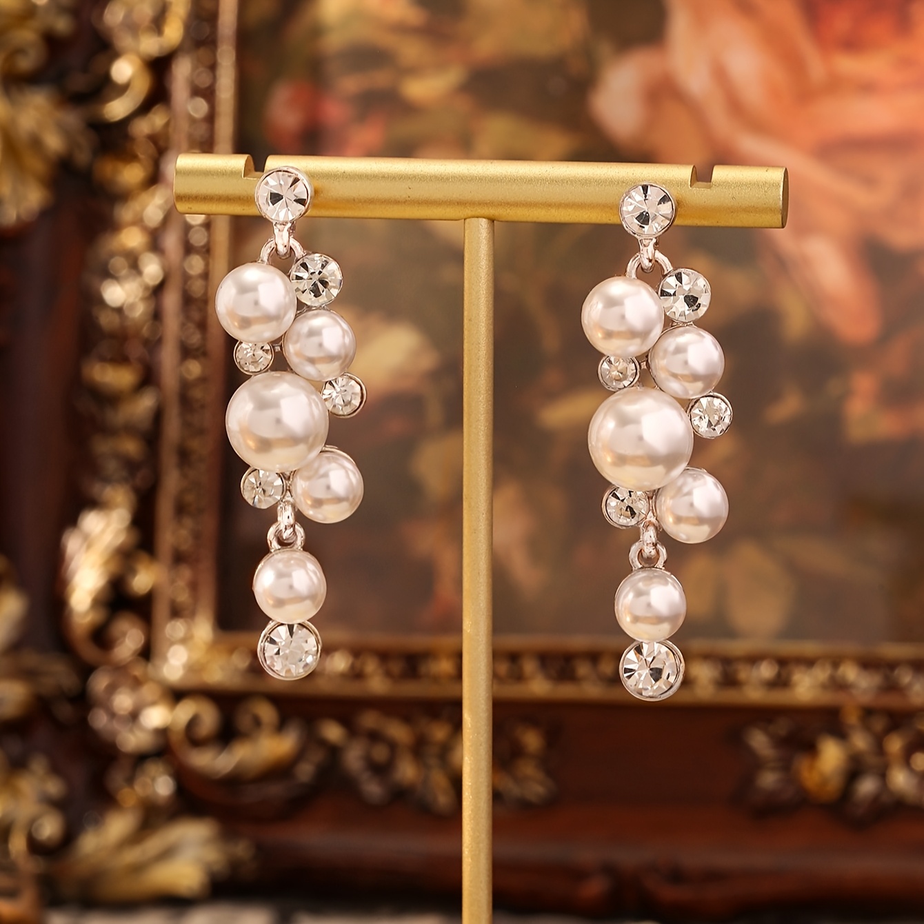 Women's Trendy Minimalist Beach Design Earrings, Stud & Drop