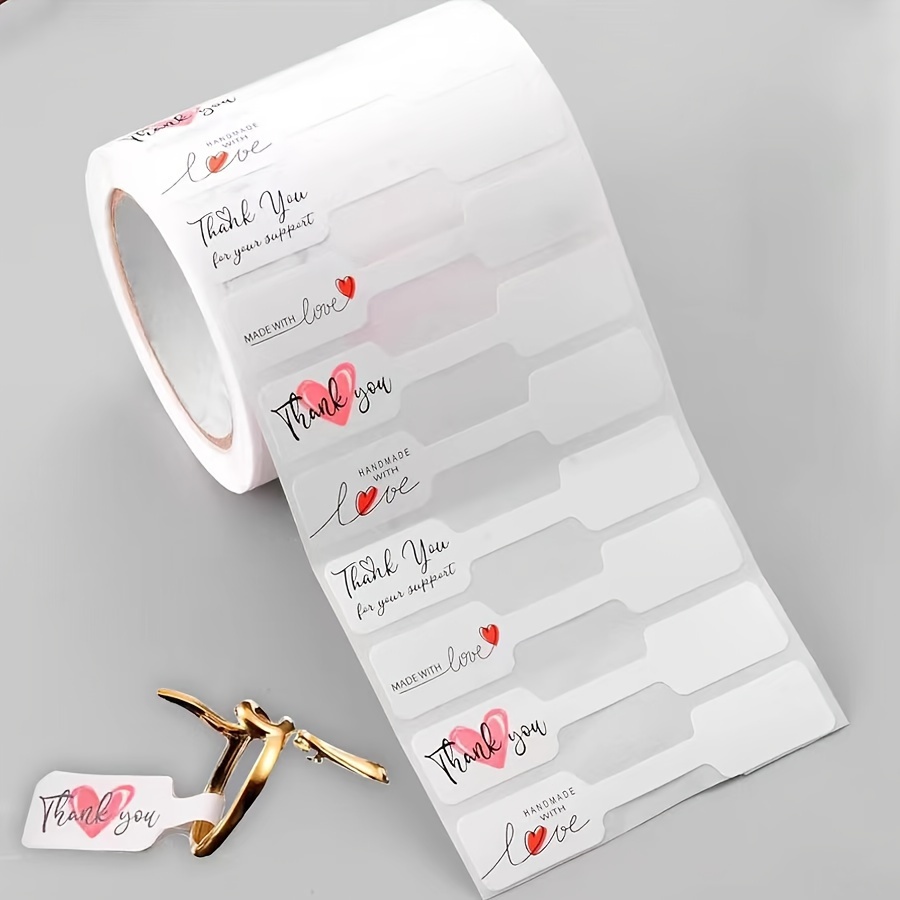 

[customer ] 500 /roll Jewelry Decoration Kraft Labels