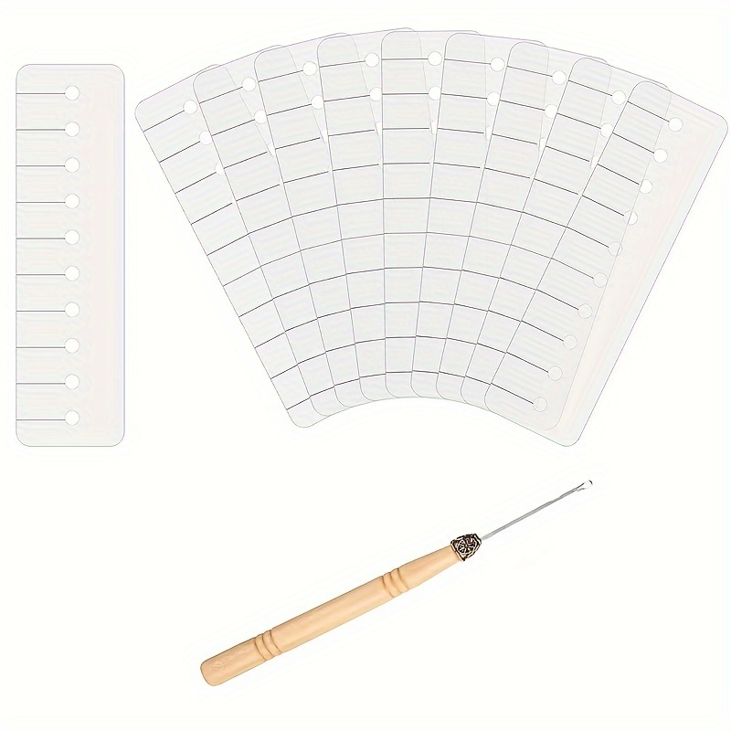 Image of 10 Hair Extension Heat With 1 Hook Hair Extension Tool, Heat , Fusion Adhesive Protective Template, Hair Extension Puller Pin