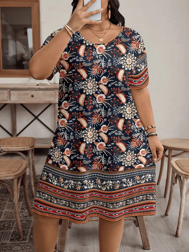 vestido casual moda americano vacaciones talla Temu Mexico