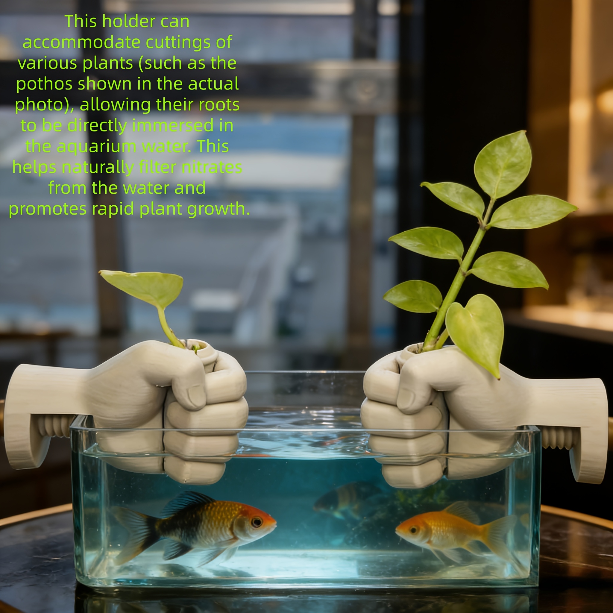aquarium plant holder 3d print - United Arab