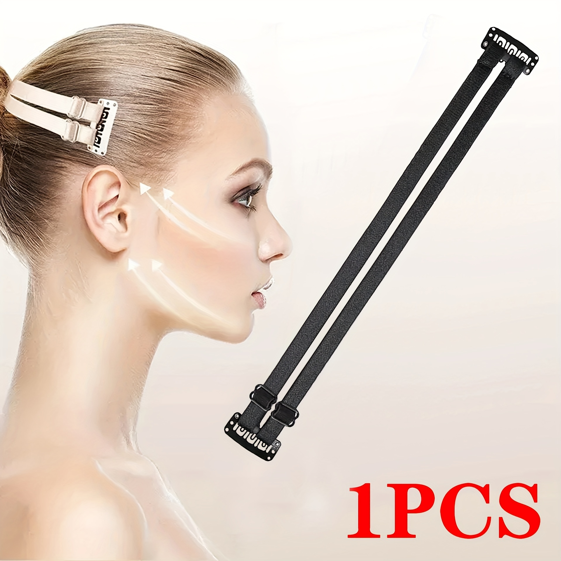 1pc Face Lift Band Invisible Band Elastic Invisible Band Hairpin Adjustable Face Eye Lift Band Skin Care Tool