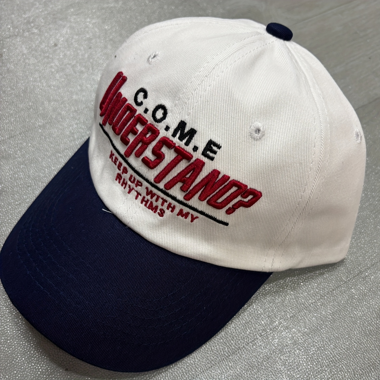 TEMU High-quality Unisex Baseball With Contrasting Colors And Semi-soft Crown, Featuring Embroidered Letters And Color- Design, Suitable For Men And