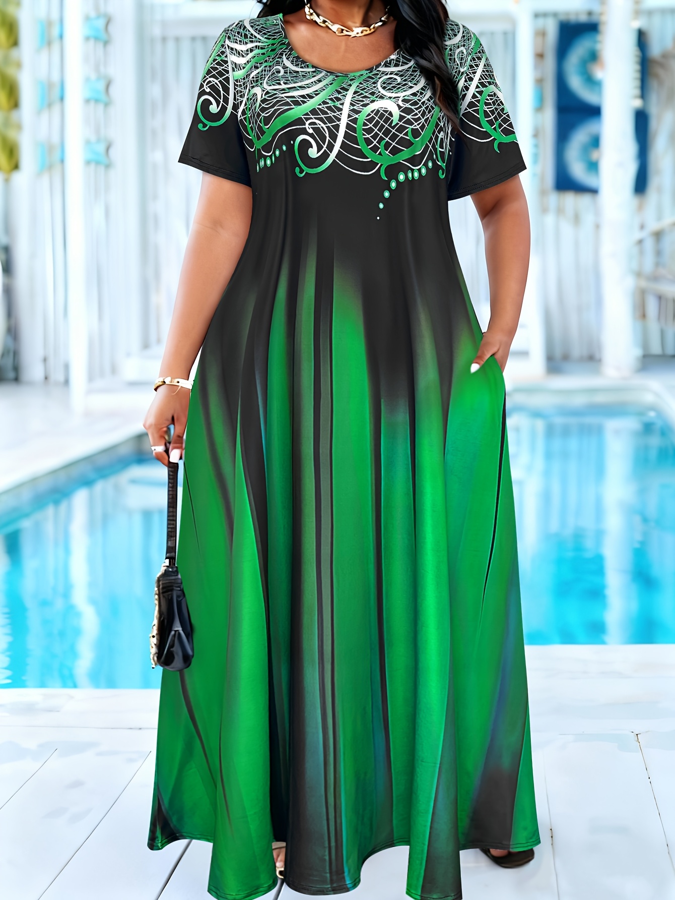 green emerald velvet dress The Maisie Dress