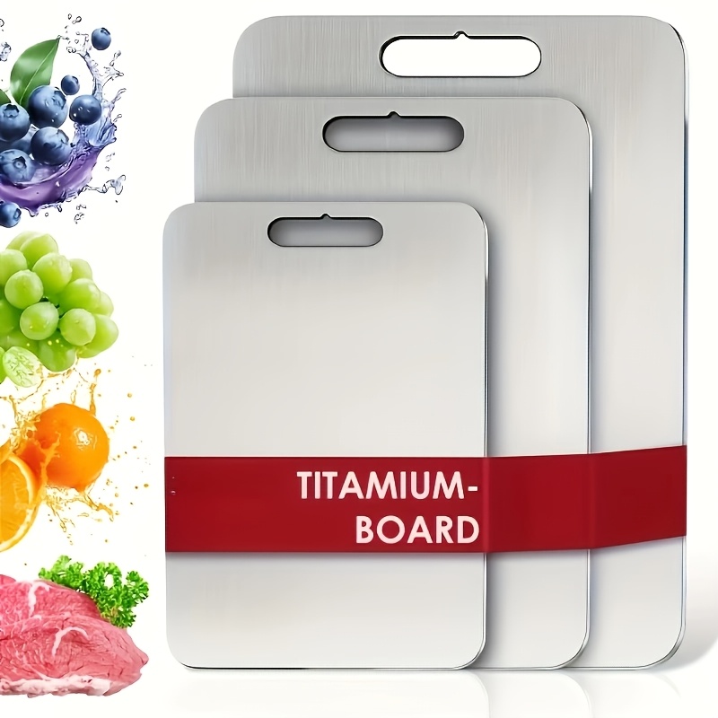   stainless steel cutting board made of 100 stainless steel is compact practical durable and hygienic   dishwasher safe and suitable for cutting meat vegetables and cooked food   ideal for use in kitchens and restaurants