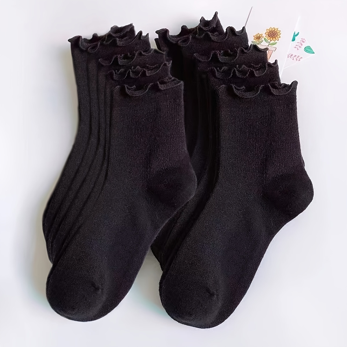 

Lot de 10 Chaussettes à - Mélange de , et Rayures, Parfaites la /Hiver, Confortables et Respirantes, , les Activités en Extérieur et Offrir en Cadeau