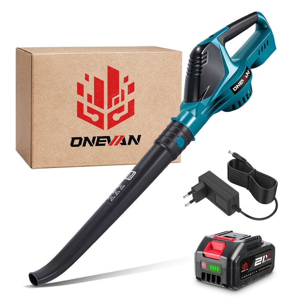 Brushless Electric Blower Kit, Cordless 5-speed Leaf Blower With Adjustable Speed, Suitable For Clearing Fallen Leaves, Dust, Tools, Snow Blowers, Power Tools, Compatible With Onevan Series Batteries