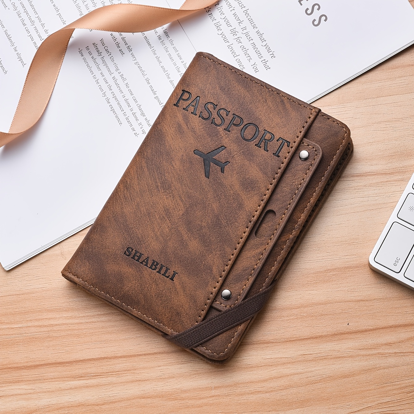 Image of New Multifunctional Passport Holder & Card Wallet, -one Travel Document Organizer For