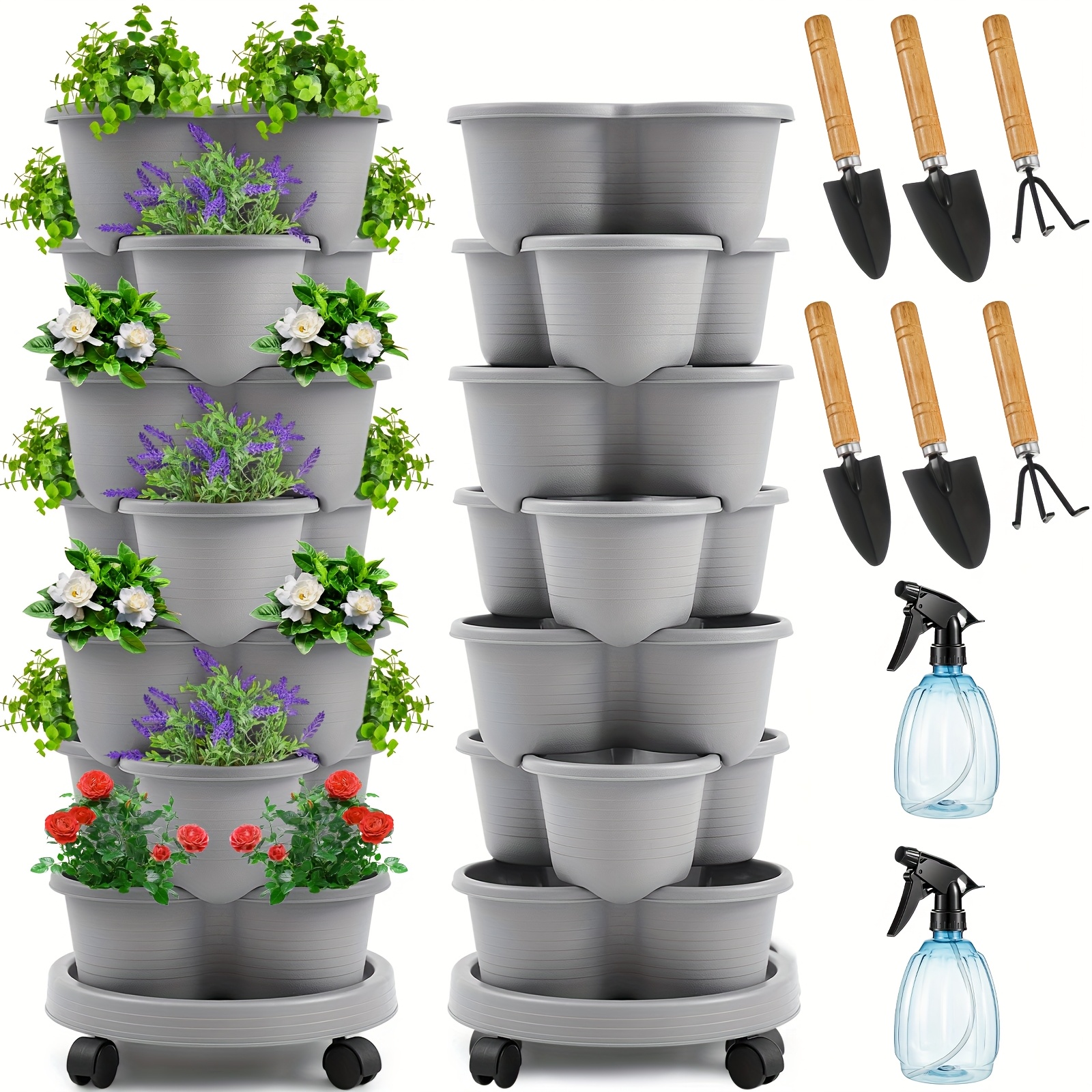 Gustavsberg Plantina 植木鉢　set 2 AUTUMN POTTING SESSION - Part two. It's time to begin planting