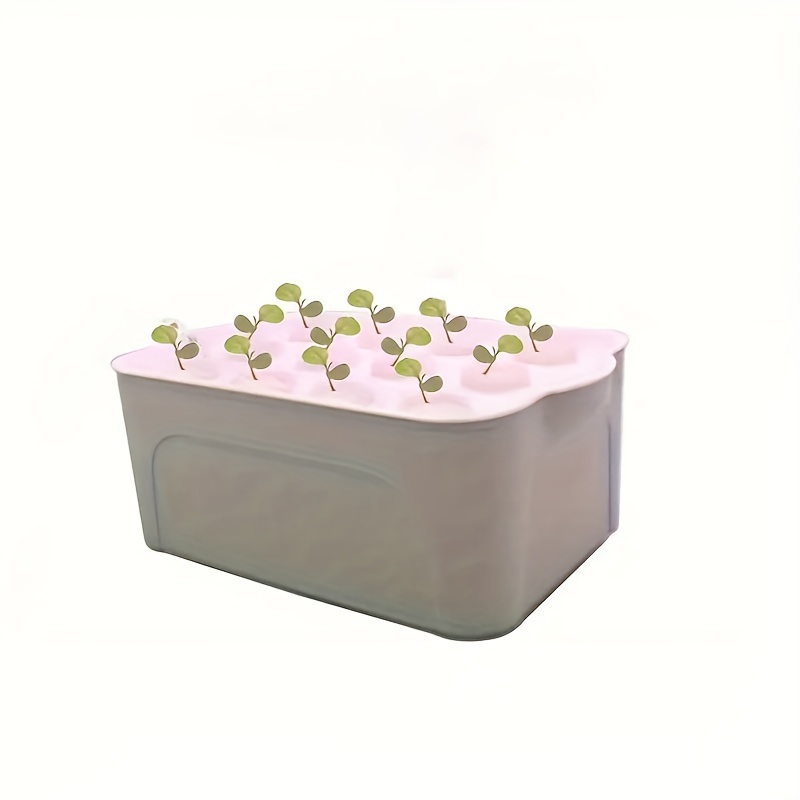 

[ ] 12- Kit - Soilless Cultivation For Vegetables & , / Use, Plastic , To , -saving , For Gardening, No Or Water Included