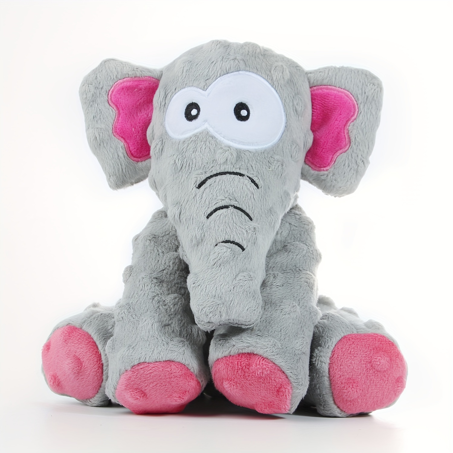

Dog Toys Puppy Toys Cute Squeaky Elephant Dog Toy With Crinkle Paper Stuffed Plush Animal Dog Toys To Keep Them Busy For Small Medium Large Dogs