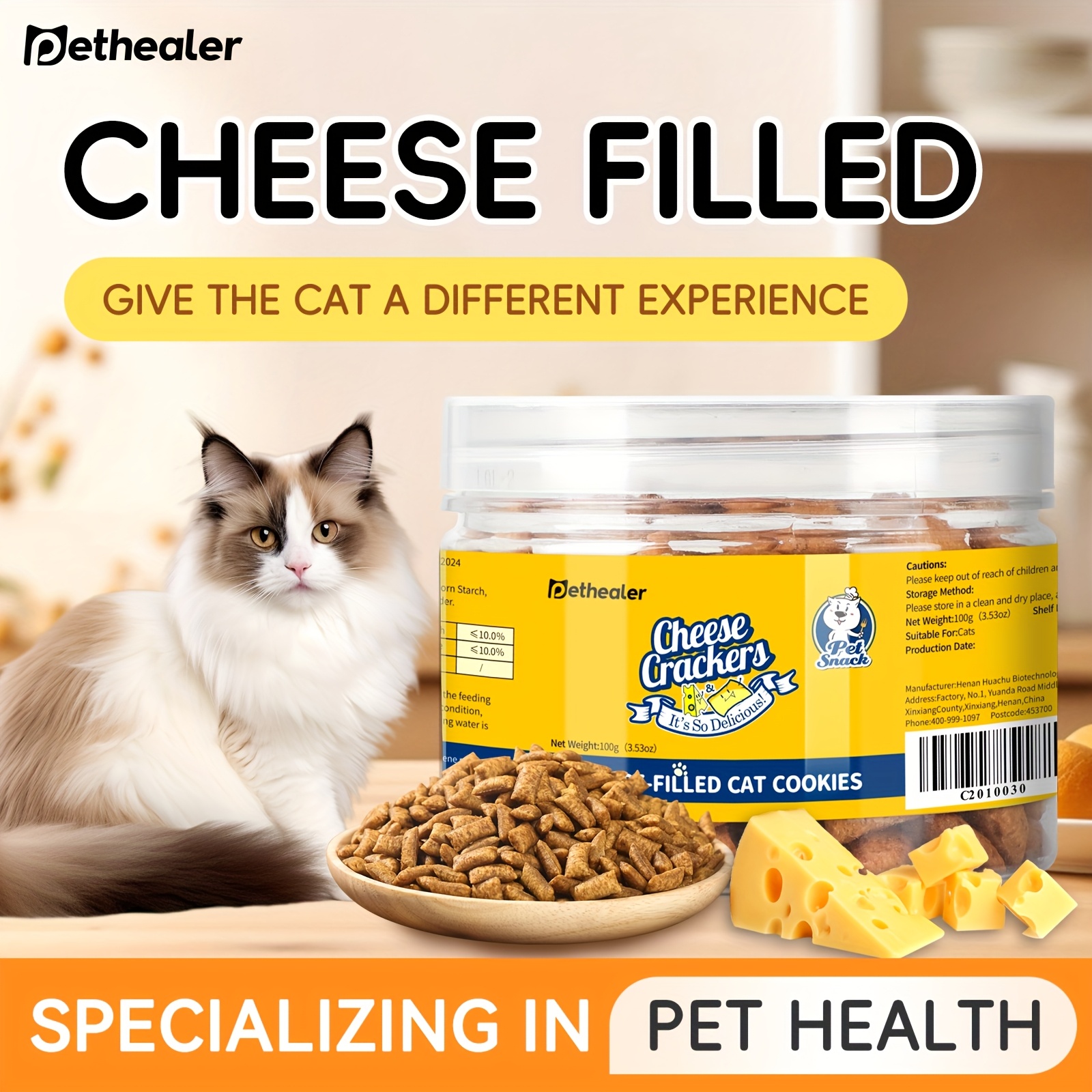 cat flavor biscuit universal cat fish Temu