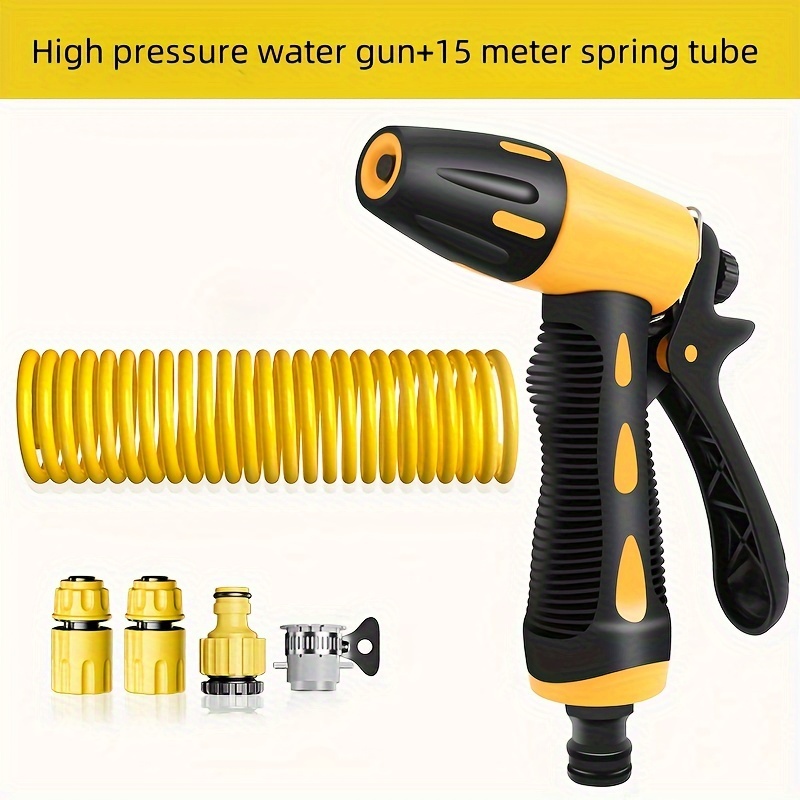 Car Wash Water Gun High Pressure Household Spray Head Flush - Temu