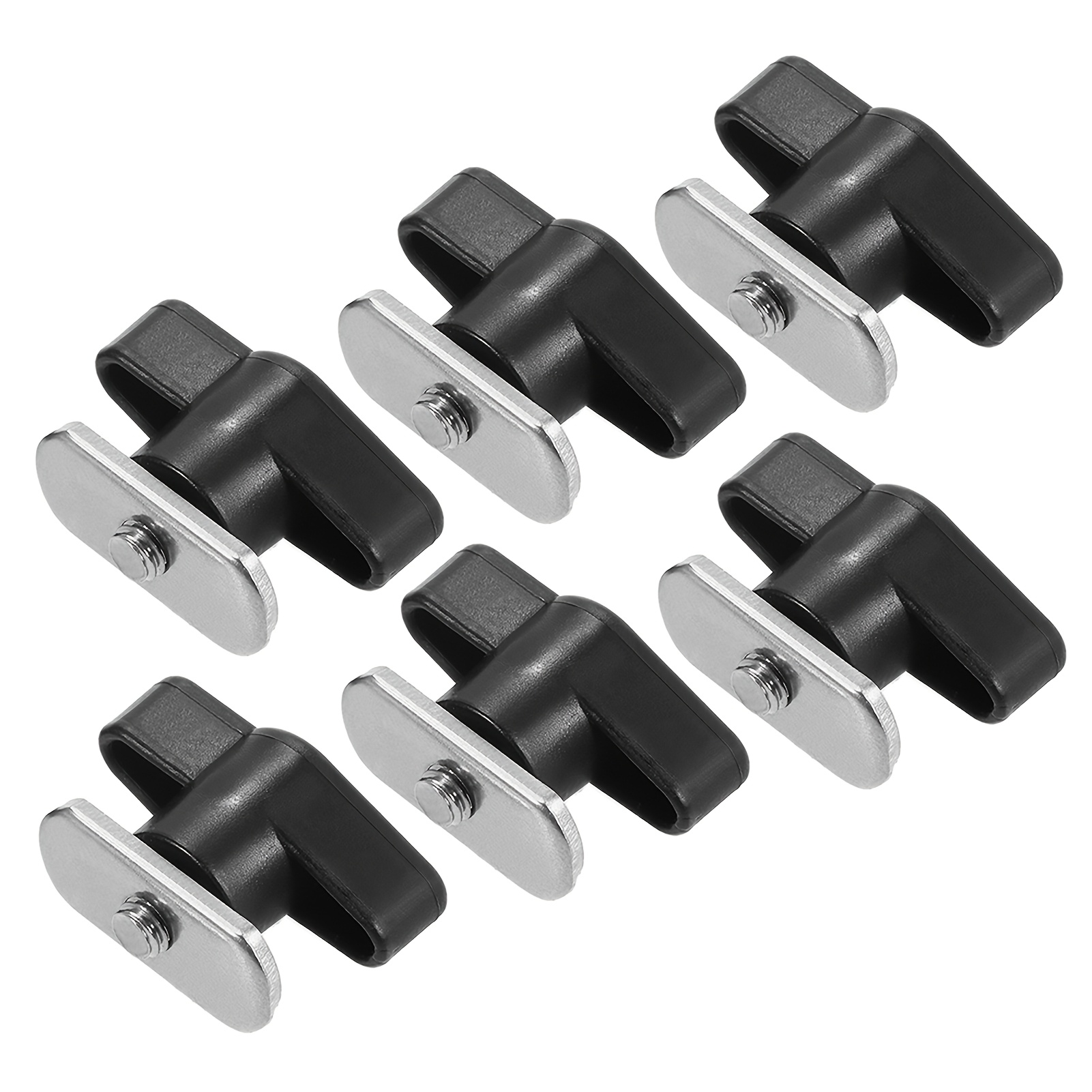 6pcs Kayak Screws, Nuts and Hardware for Installation Systems