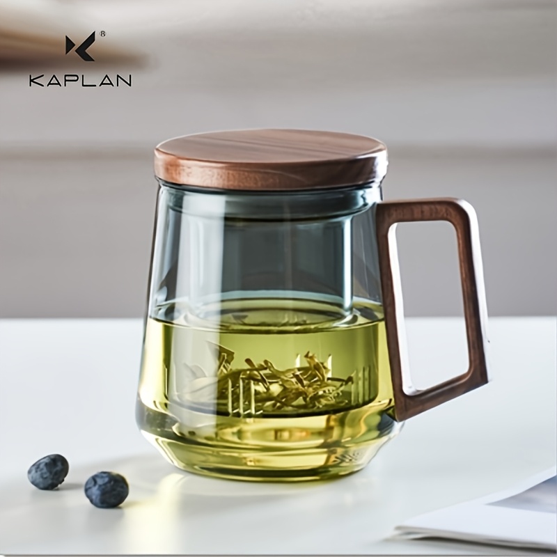 High Borosilicate Glass Tea Cup, Tea And Water Office Daily Suitable Holiday Gift - Thanksgiving, Halloween, Christmas