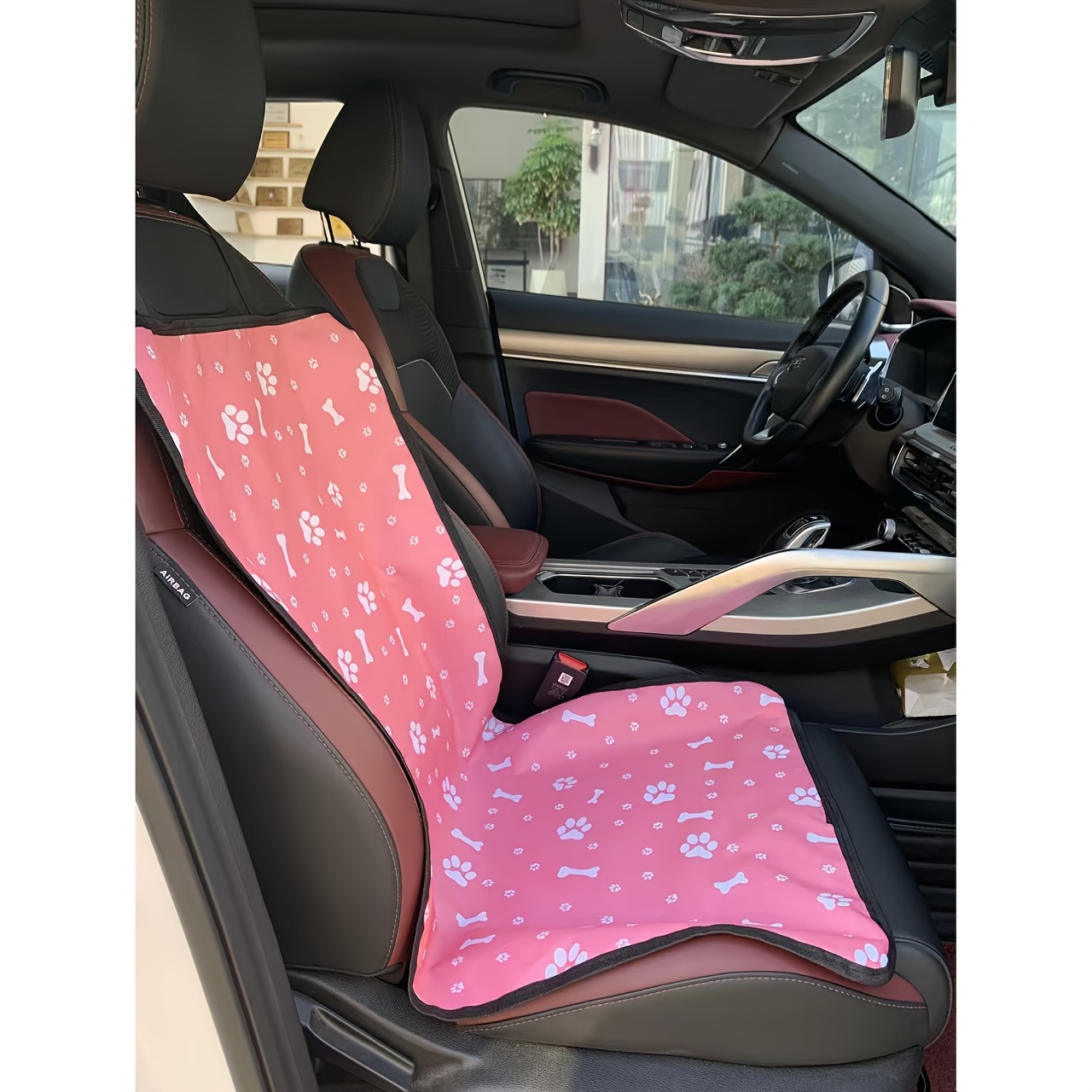 TEMU Tapis pour animaux de compagnie pour siège , à double couche, à l', en tissu Oxford à pour voiture