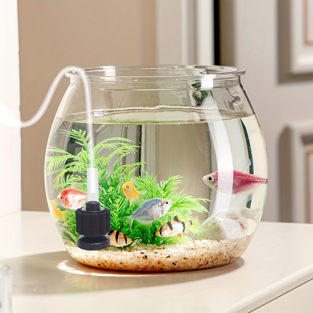 Mini filter for fish bowl best sale