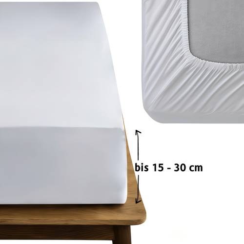2026 new model easy to cotton solid color fitted sheet soft and comfortable simple and luxurious suitable for height 30 81inch fits all bed types machine washable anti pilling and fade resistant