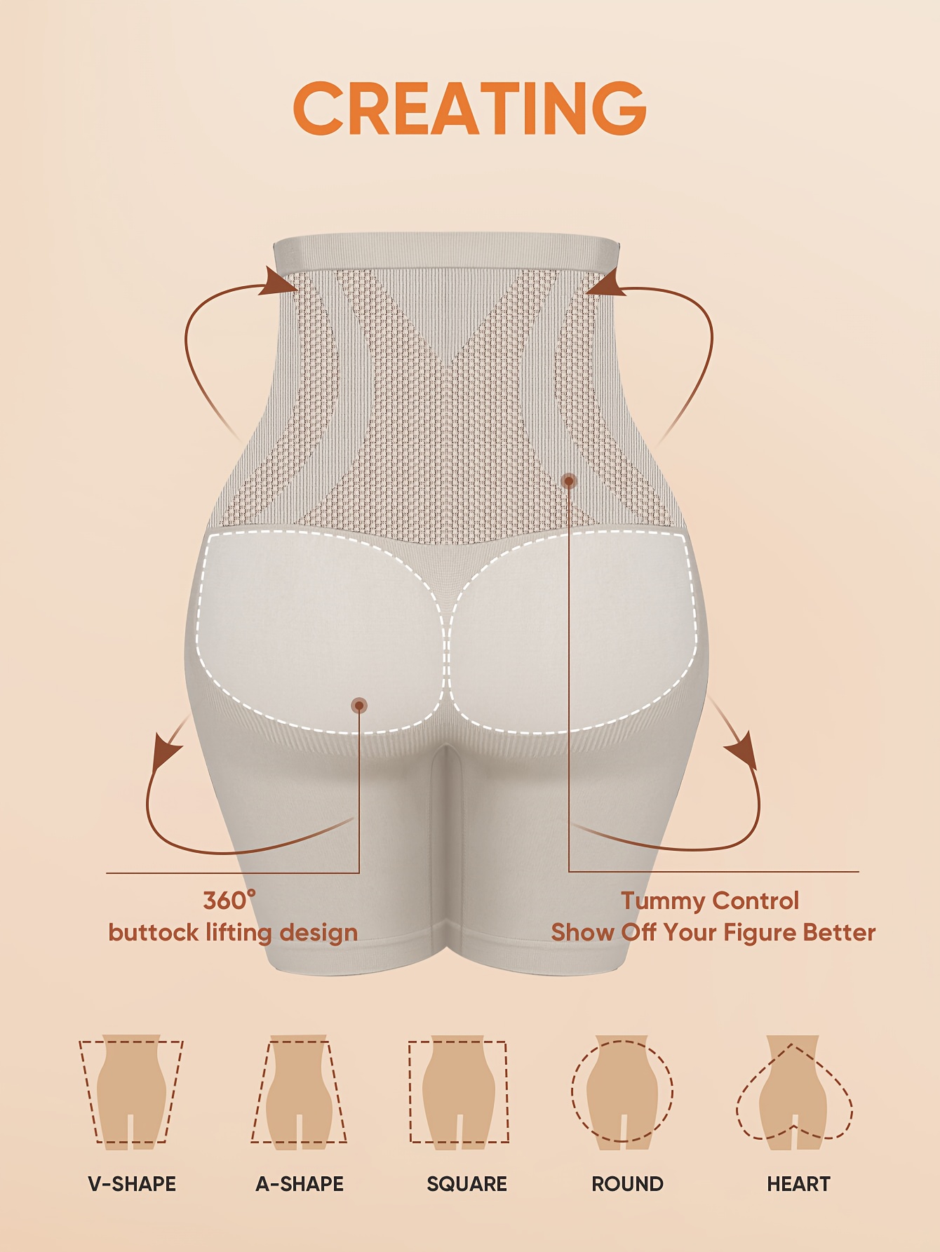 Culotte Gainante Femme – Taille Haute Remonte-Fessier Sous-vêtements grande taille, Très grande taille, Culotte taille haute gainante, Gainante et remonte-fessier, Culottes sans coutures, Sous-vêtements pour femme, Culottes, Boxers-culottes