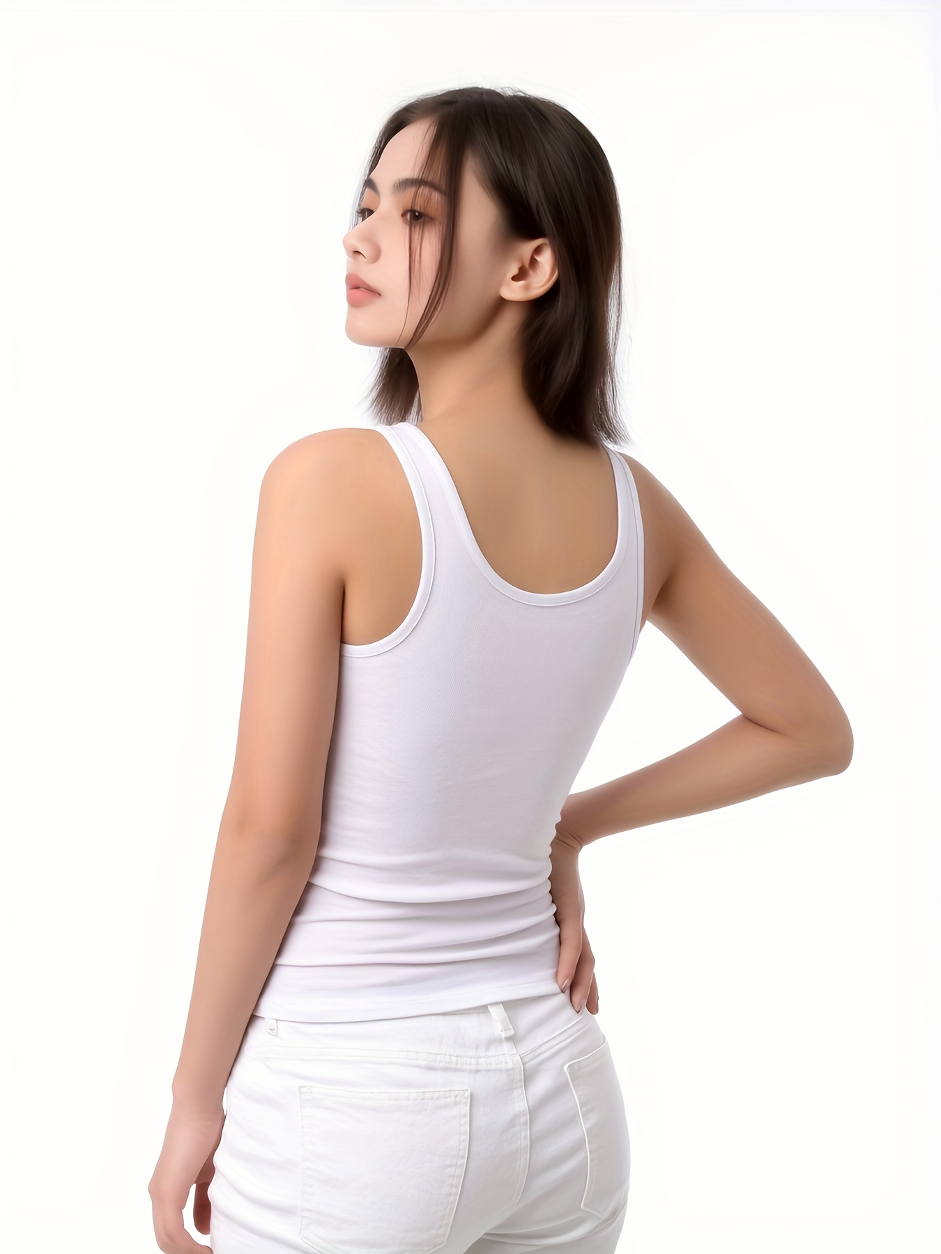 new 3pcs womens sleeveless tank tops elegant summer casual Temu