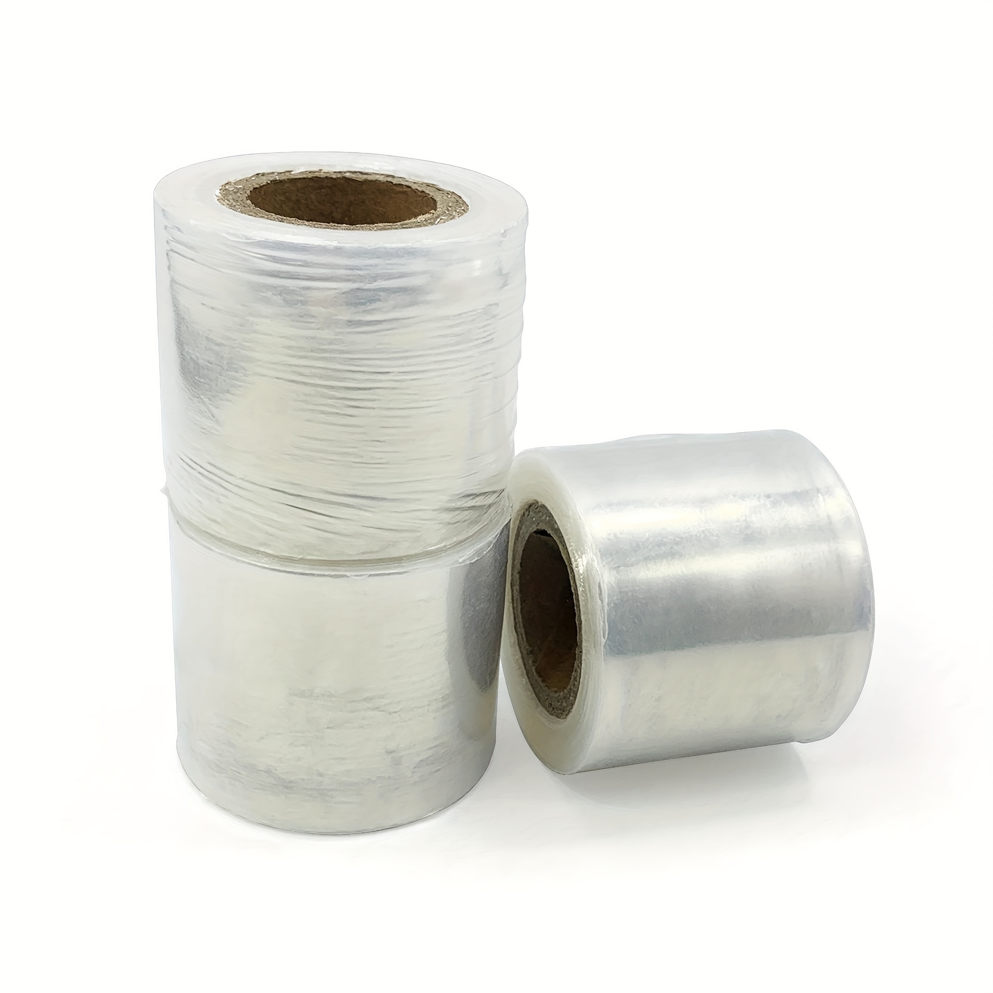 

1pc Wrap Film Roll, 200m Length, Clear Packaging, For Small Item Packing & Storage