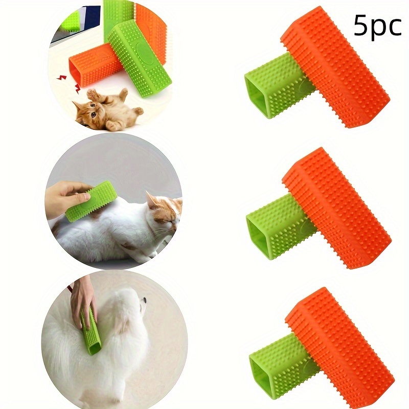 

1pc Pet Hair Remover, Pet Silicone Sticker, Pet Hair Cleaning, Dog Hair Comb