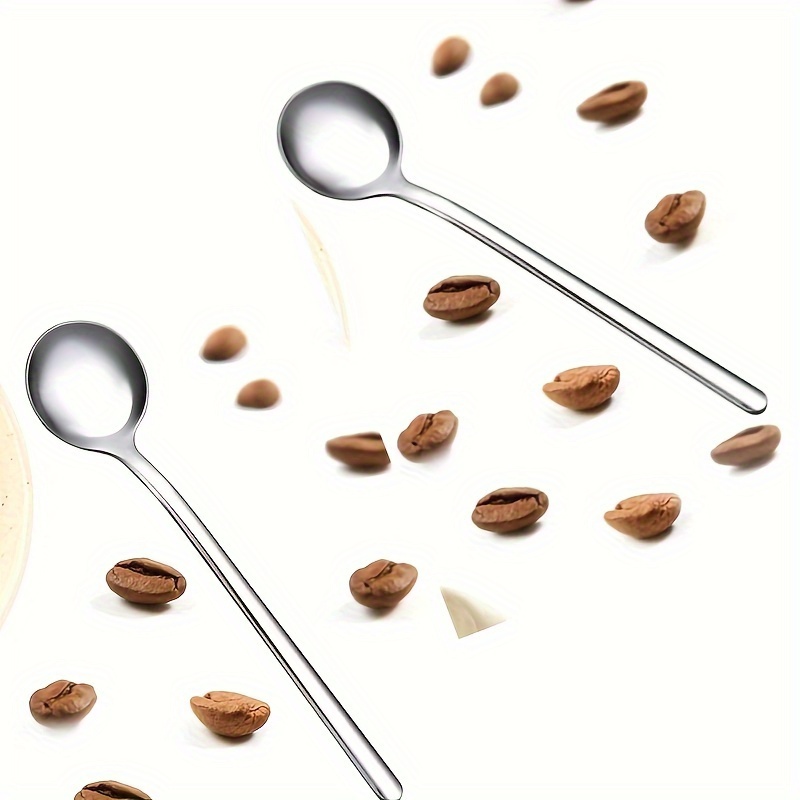 Tea Spoons Berglander 6-Piece Teaspoon Set - Mirror Polish Stainless Steel (6.3") Dessert Tea