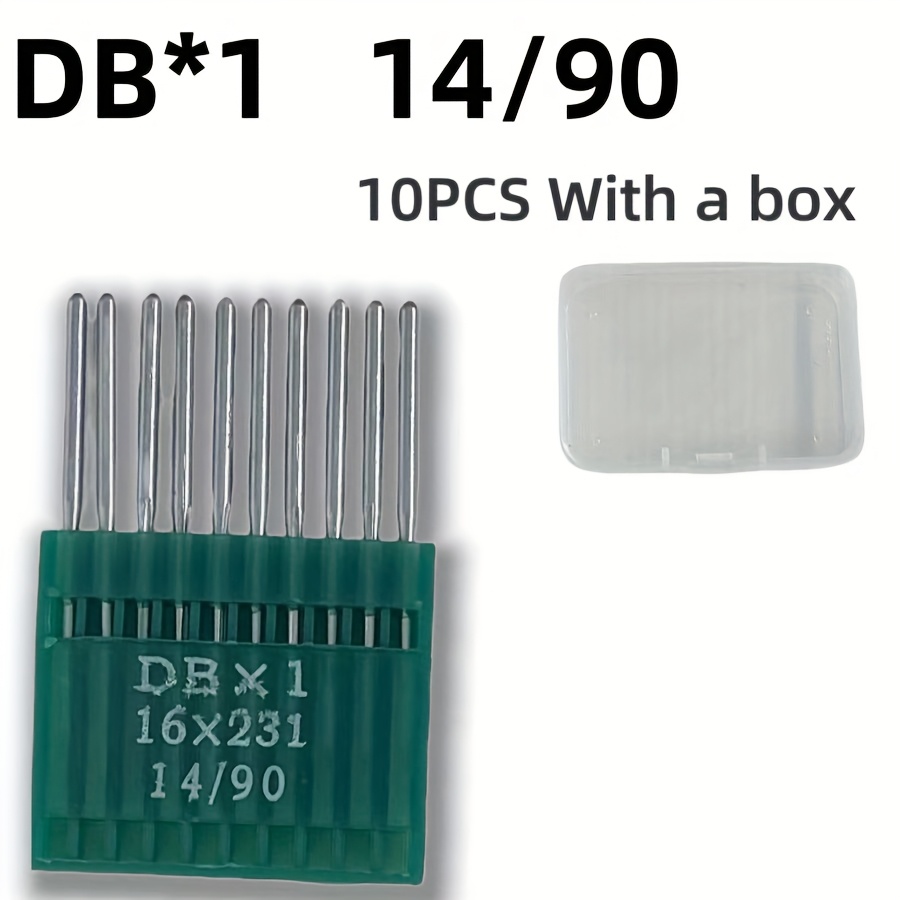 TEMU Pointes pour Machine à Coudre 3 Options: 10pcs/30pcs (9/65, 11/75, 12/80, 14/90, 16/100, 18/110) | Usage Industriel Robuste