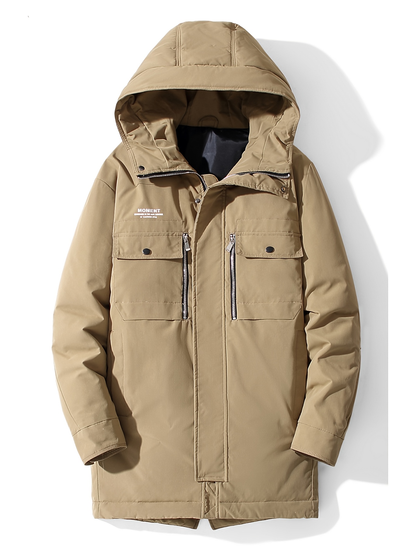 Men's Youth Thickened Hooded Down Jacket