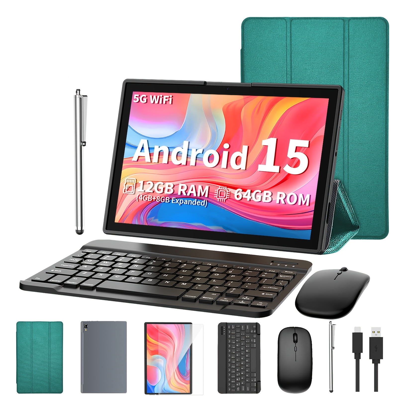10.1 inch Android 15 Tablet