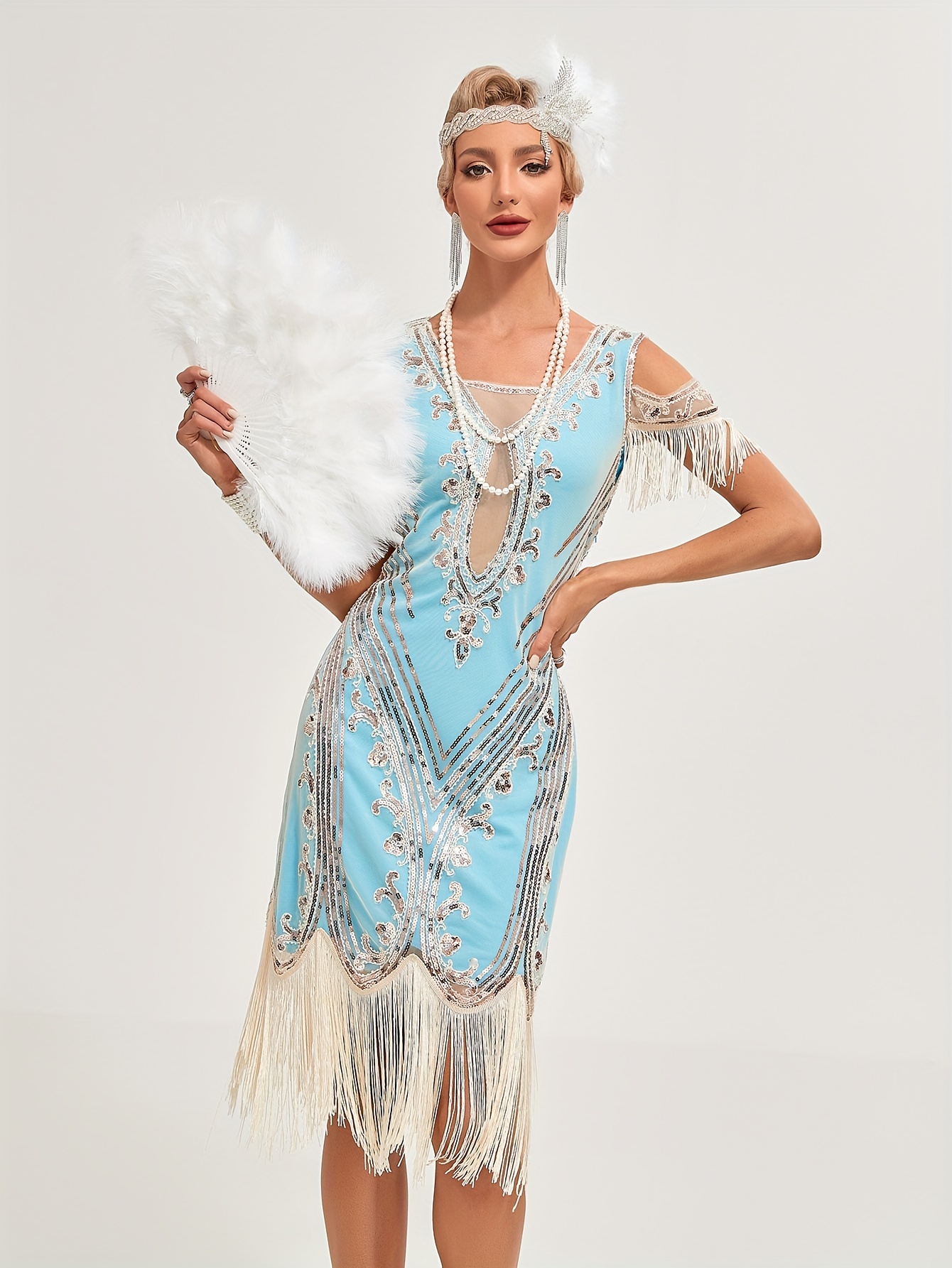 Flapper Era Modern 20's Style Dresses Dresses From 1920s Sold