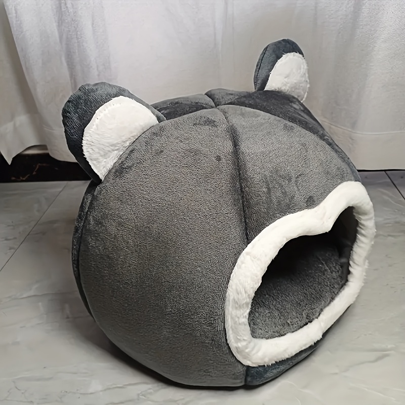 1pc cozy cat cave bed   synthetic fiber pet house for     pre assembled uncharged ideal for fluffy   Product details 7