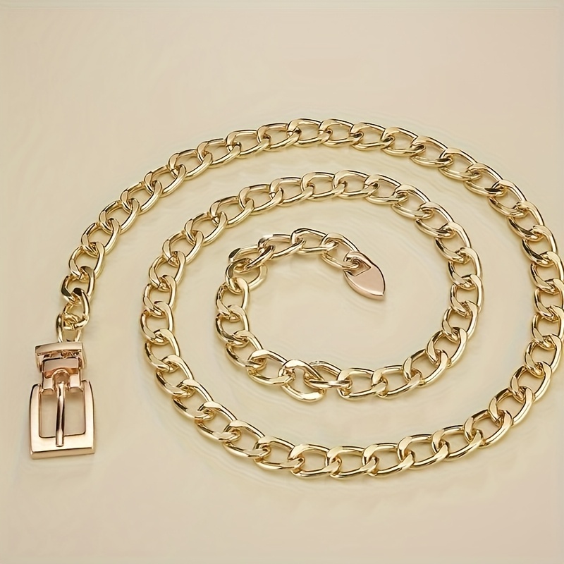 Women's Metal Chain Belt, Internet-Famous Fashion