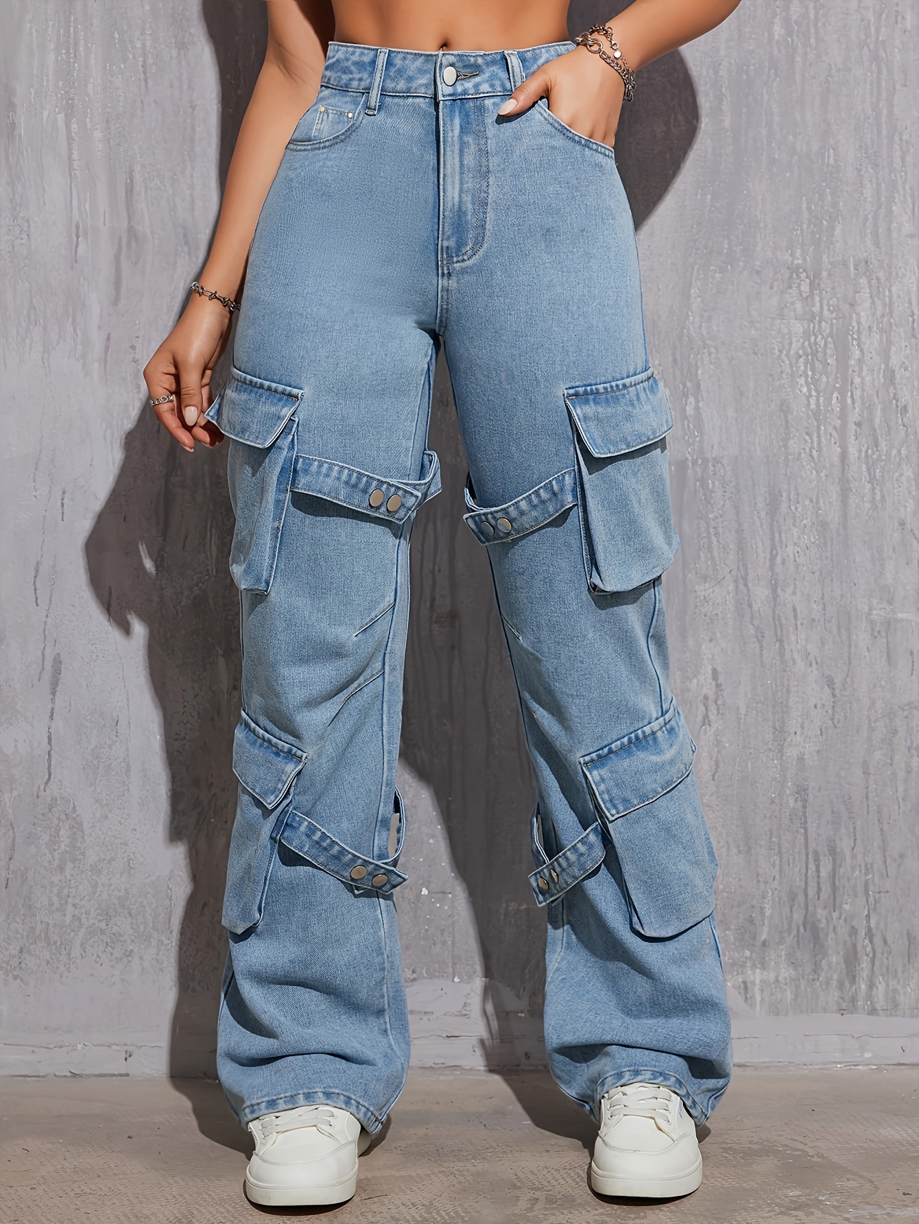 Style Baggy Jean Femme Hip Hop Hip Hop Jeans Baggy Vintage High