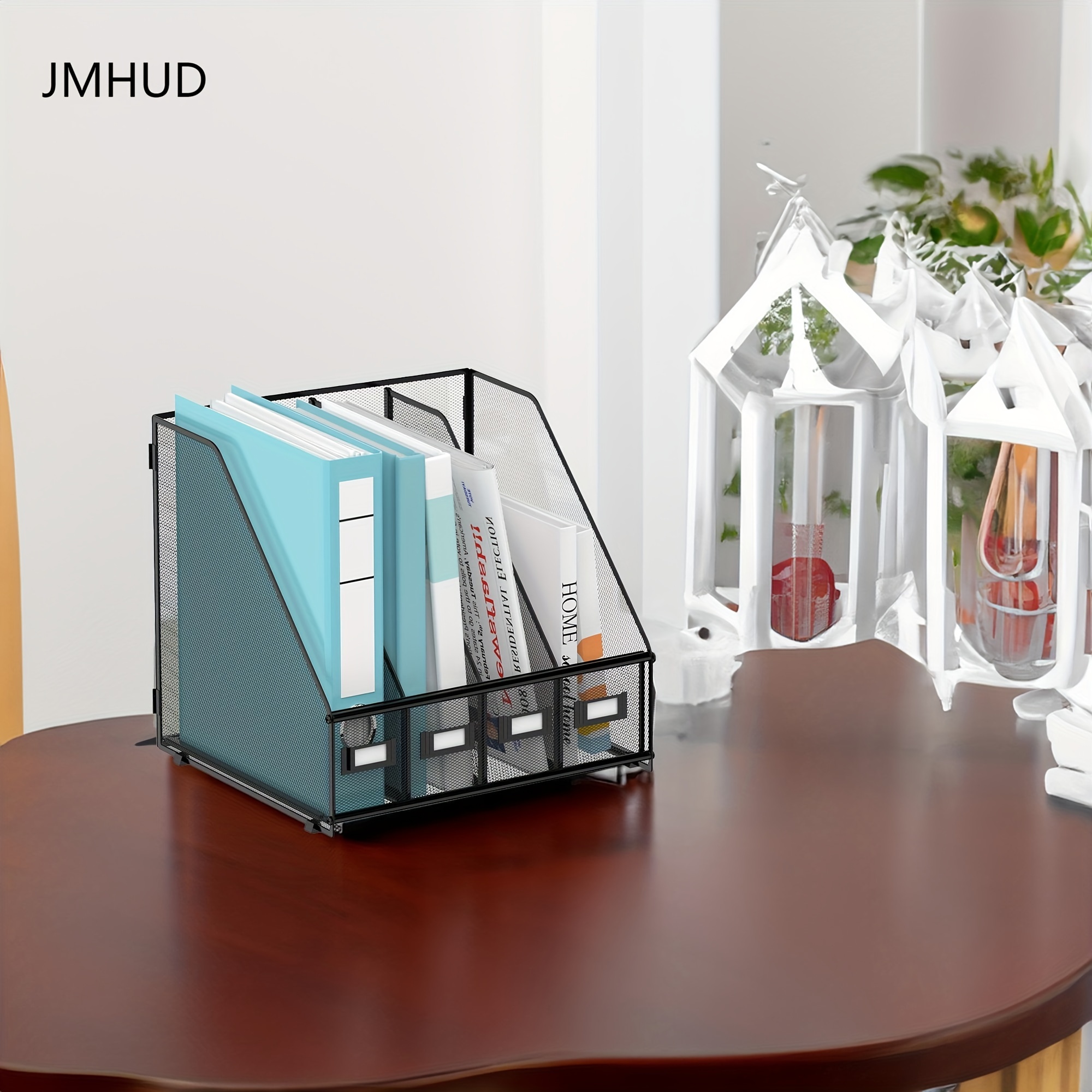 

Jmhud Folder Office Desk Storage, Multifunctional Office Desk Storage And File And Folder Storage Rack