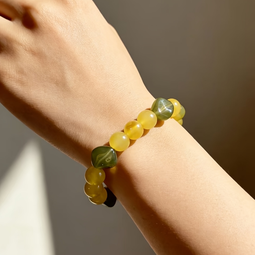 Handmade Bohemian Vintage Beaded Bracelet, Gift for Her