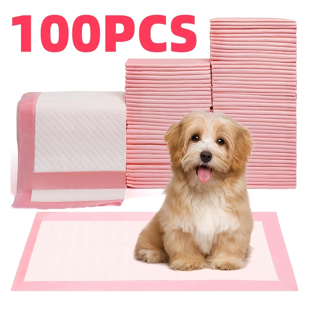 

-pack Extra Large Disposable Pet Training Pads, Leak-proof Quick-dry Dog Pee Pads For Puppies, Standard Absorbency Woven Mats For Dogs, Cats & Rabbits, Potty Training