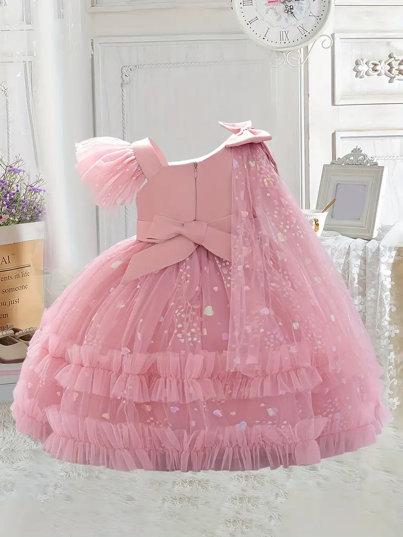 new baby girls birthday party dress baby girl sequin bow - Temu new baby girls birthday party dress baby girl sequin bow - Temu
