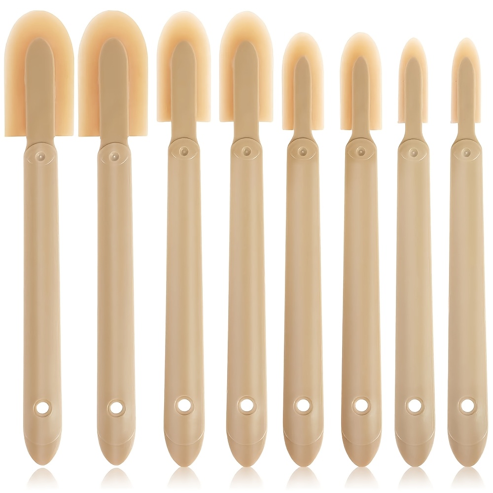 TEMU 8pcs Sealant Finishing Tools Rubber Caulk Caulking Silicone Sealant Finishing Tool Extended Length Rubber Spatula Caulking Tool