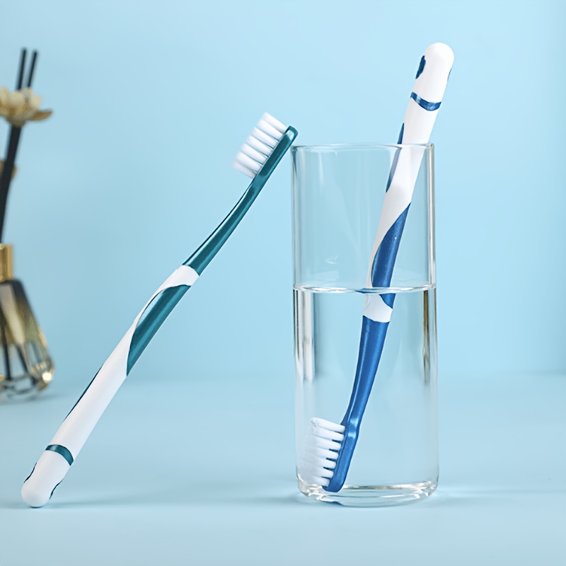 4pcs Random Color Manual Gum Care Toothbrush Set