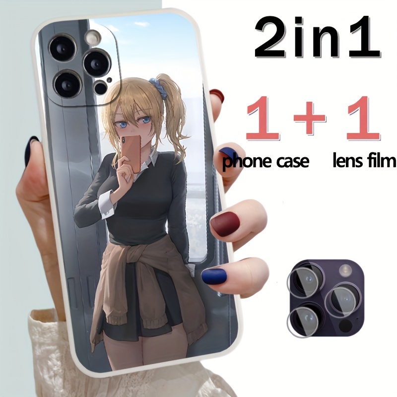 Phone Case Anime Graphic Anti fall Full Body Protection Temu