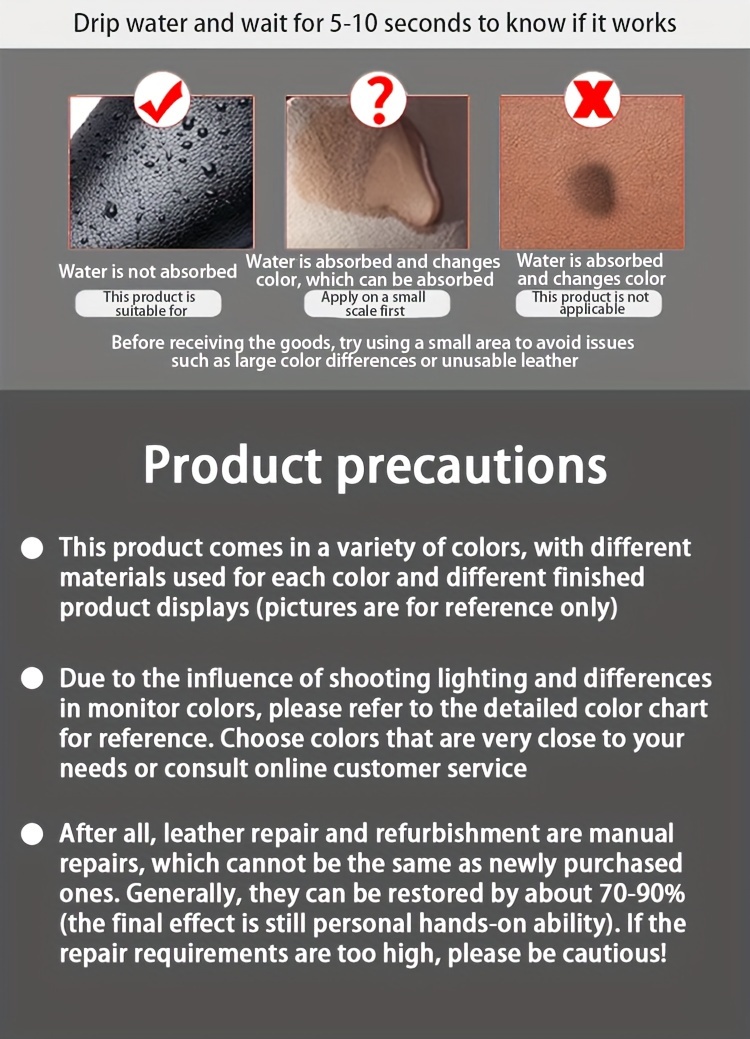 1pc Leather Dyeing Agent, Leather Color Repair Cream, Leather Ware Renovation And Maintenance Dye