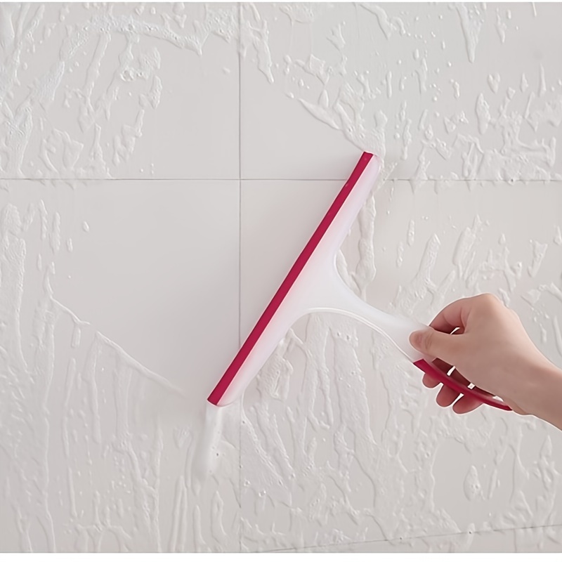 TEMU Glass Cleaner Household Glass Cleaner Window Cleaner Mirror Brush Wiper Window Cleaning Tool Soft Rubber Wiper