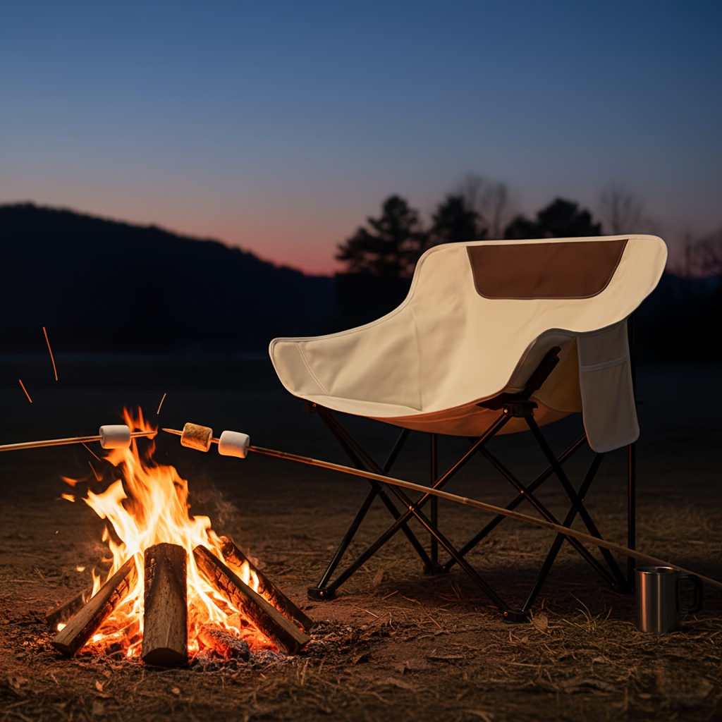   chairs set suitable for thin people portable folding camping chair with storage bag suitable for courtyard beach     outdoor hiking picnic party Product details 1