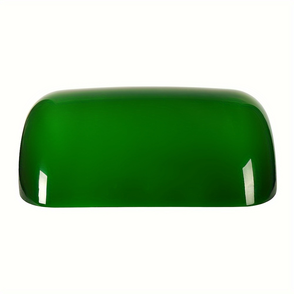 

lamp Shades For Table Lamps, Glass Lamp Shade Replacement, Desk Lamp Green Glass Cover ("8.85 In " L "5.11 In" W "2.95 In" H)