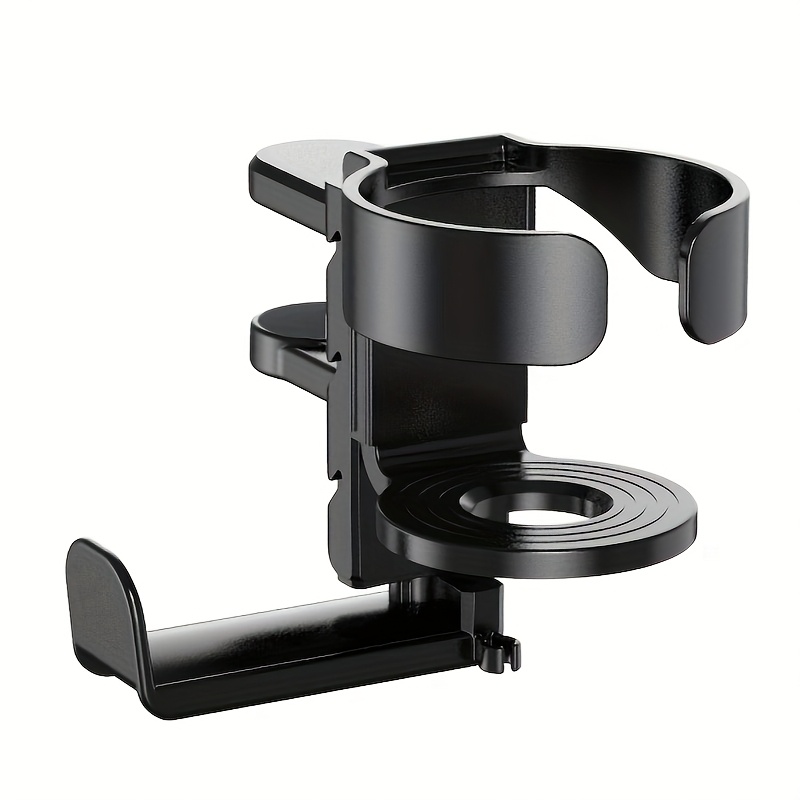 2-in-1 Desk Cup & Headphone Holder - Gaming Headset Mount With Drink Rack For Computer Desks