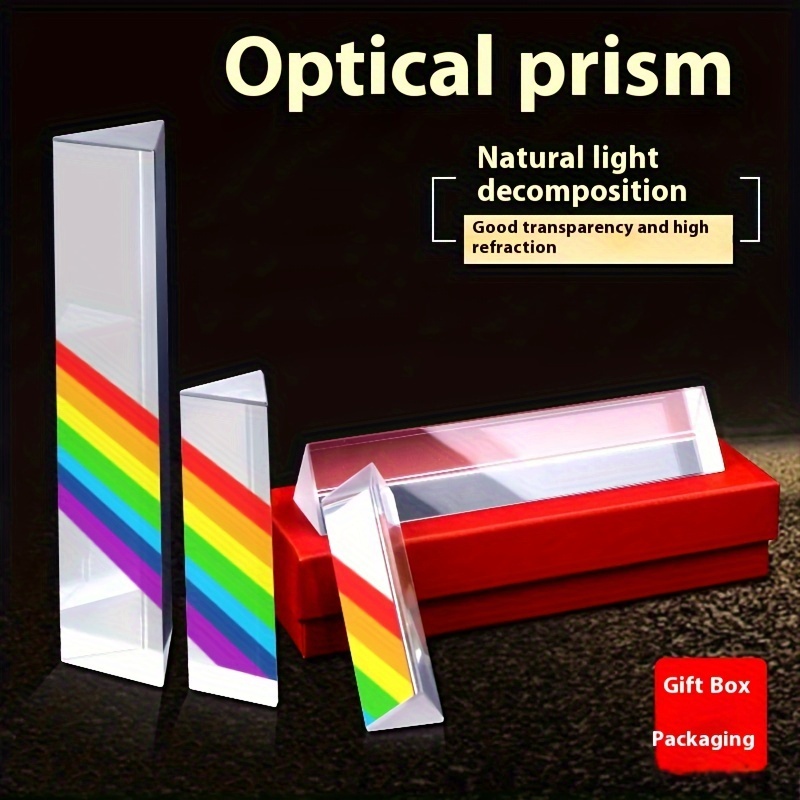 

Glass Physics Teaching Experiment Rainbow Photography Prism