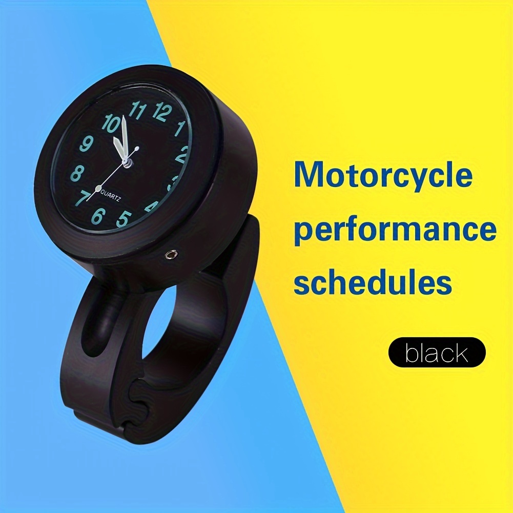 

1pc Motorcycle Clocks Waterproof Motorbike Mount Watch Digital Clocks, For 7/8"-1" Handlebar Accessories